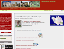 Tablet Screenshot of doyenne-fontenay.catho85.org